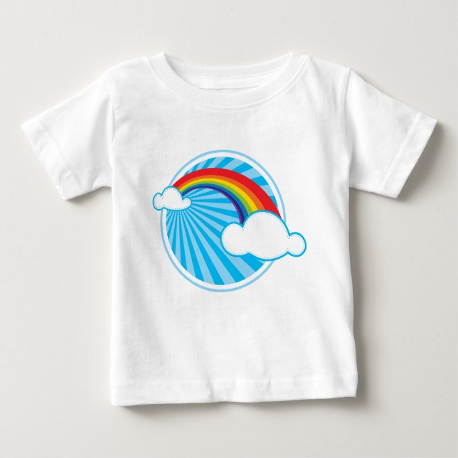 RETRO RAINBOW BABY T-Shirt (Front)