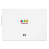 Retro Rainbow Bird Cards (Back Horizontal)