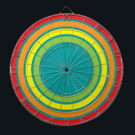 retro rainbow dart board<br><div class="desc">colorful dart board . chromatosis</div>