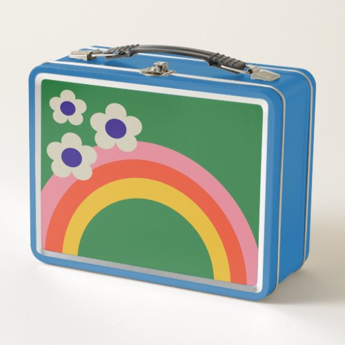 Retro Rainbow Lunchbox
