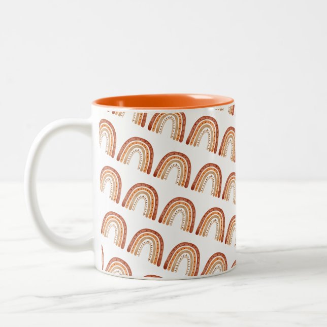 Retro Rainbow Mug (Left)