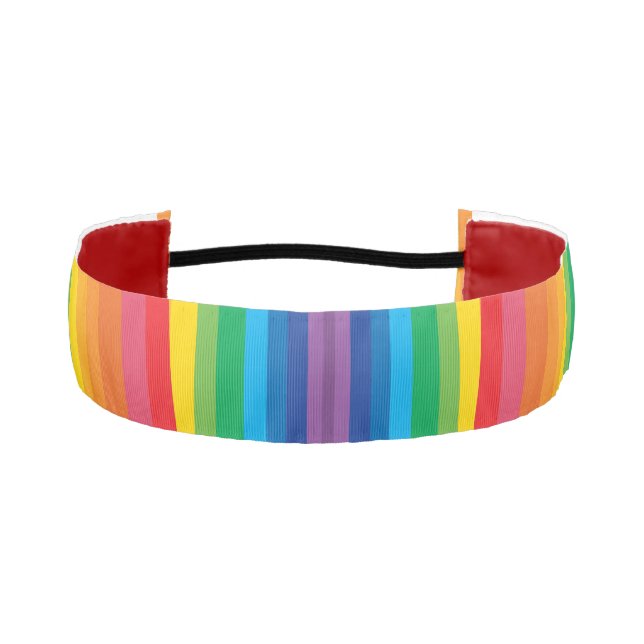 Retro Rainbows Headband (2 sizes) (Front)