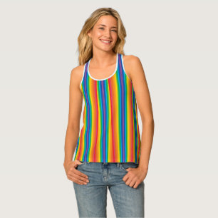 Retro Rainbows Tank Top