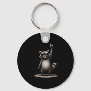 Retro Ram In Sungles Men Women Kids Novelty Funny Keychain
