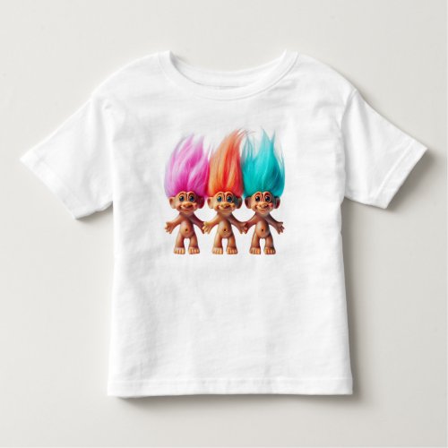 Retro Rascal Trolls Toddler T_shirt