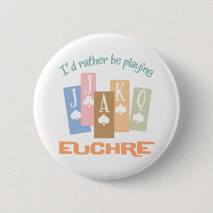 Retro Rather Play Euchre Button