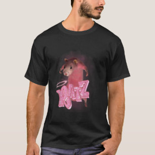 Retro Ratz - Funny Pink Rat Meme, Funny Saying T-Shirt