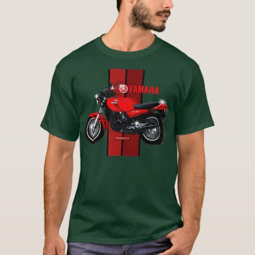 Retro RD 350 LC 2 Stroke Motorcycle T_Shirt