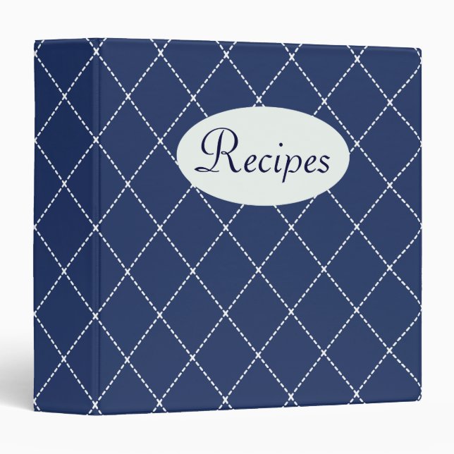 Retro Recipe Binder (Front/Spine)