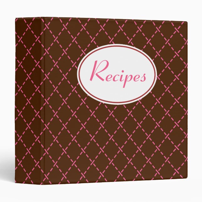 Retro Recipe Binder (Front/Spine)