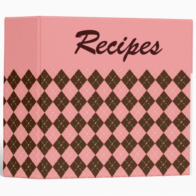 Retro Recipe Binder (Front/Spine)
