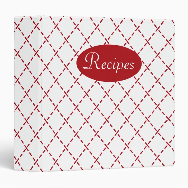 Retro Recipe Binder (Front/Spine)