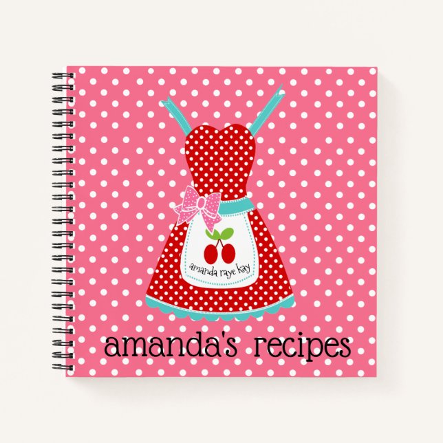 Retro Recipe Book (Front)