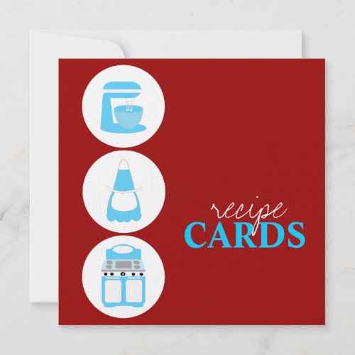 Retro Recipe Cards