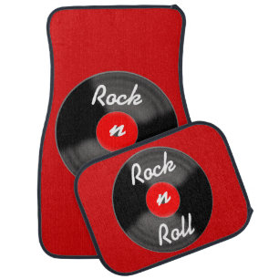 Retro Record Car Mats