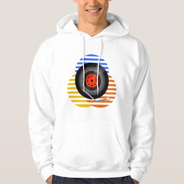Retro Record Hoodie (Front)