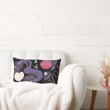 Retro, rectangular, colorful, comfortable cushion