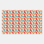 Retro Rectangular Sticker