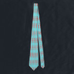 Retro Red and Turquoise Dots Tie<br><div class="desc">Whoever said, “Dot, dot not a lot, ” never saw this Retro Red and Turquoise Dots Tie. It features an aqua background with rows of vibrant red and turquoise circles in graduated sizes. This vintage inspired pattern is like the Russian nesting dolls of the polka dot world! It’s retro. It’s...</div>