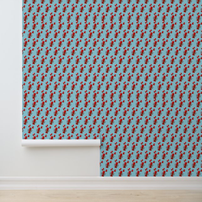 retro red crabs wallpaper  (Application)