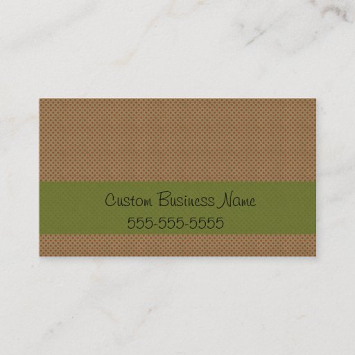 Customizable RETRO RED DOTS BUSINESS CARD TEMPLATES