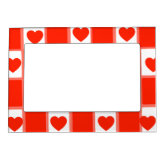 Pinkcore Y2K Retro Flower Personalized Magnetic Frame | Zazzle