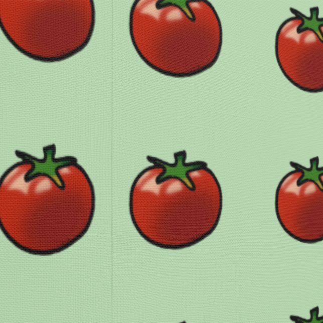 retro red tomato wallpaper  (Seam)