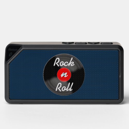 Retro Red Vinyl Record Bluetooth Speaker 