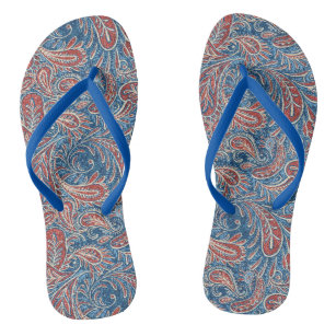 Pretty green flip 2025 flops paisley