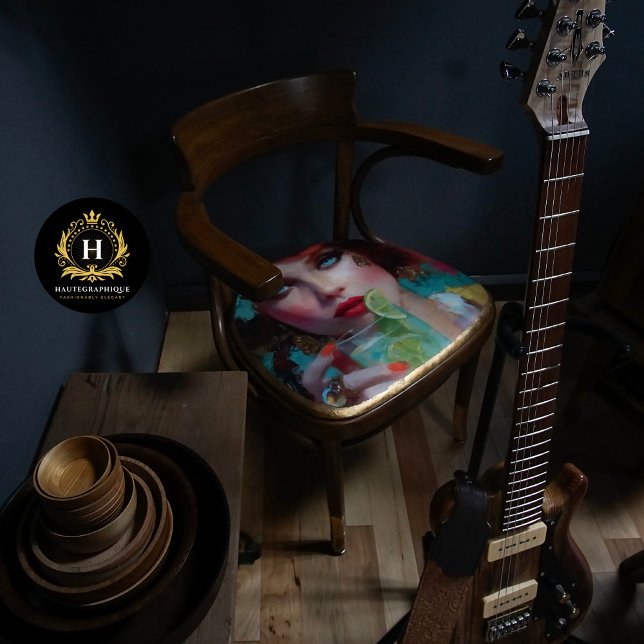 Retro Redhead Tropical Lime Cocktail Decoupage Tissue Paper (Creator Uploaded)