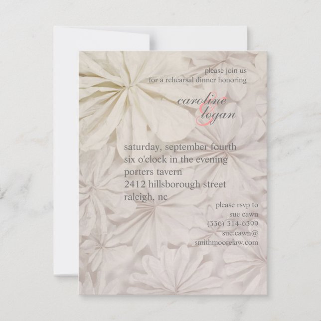 retro rehearsal dinner invite (Front)