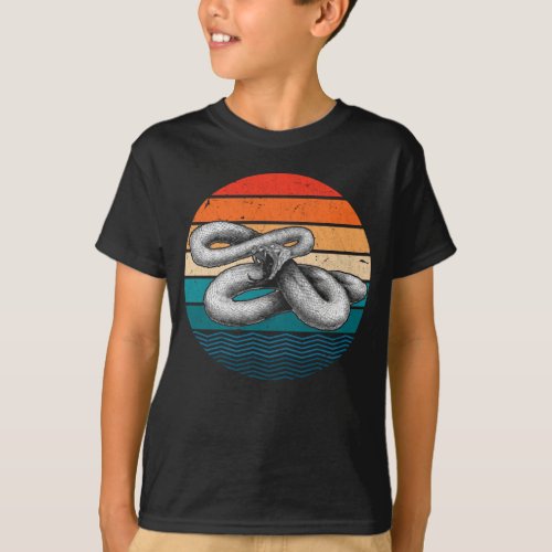 Retro Reptile Vintage Snake T_Shirt