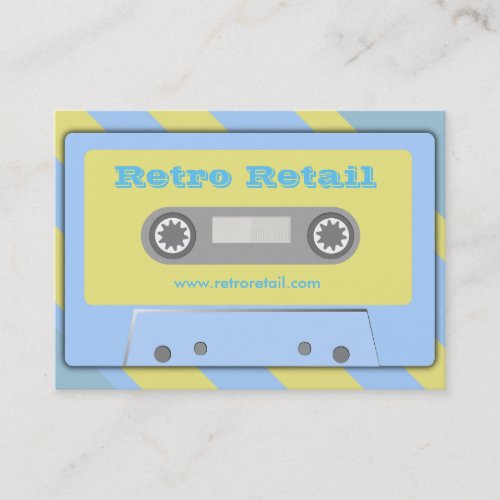 Retro Retail Business Cards