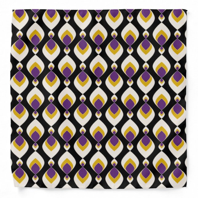 Retro, retro ornament bandana (Front)