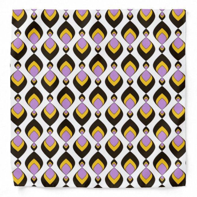 Retro, retro ornament bandana (Front)