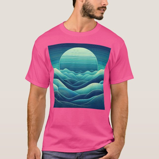 Retro Reverie Active T-Shirt (Front)