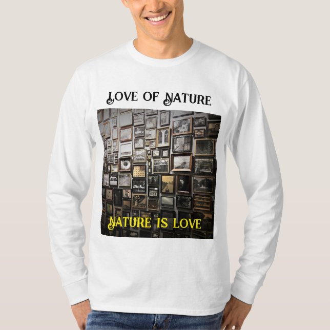 "Retro Revival: Vintage Vibes T-shirts" T-Shirt (Front)