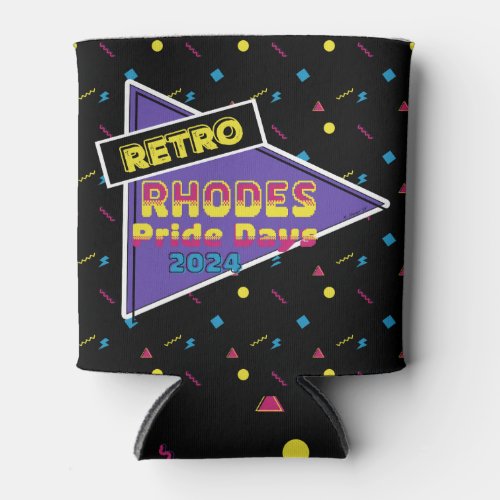 Retro Rhodes Pride Days 2024 can cooler