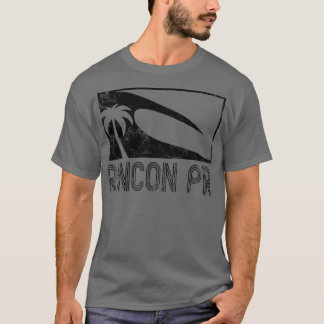 Retro Rincon Puerto Rico Surf Design T 1 T-Shirt