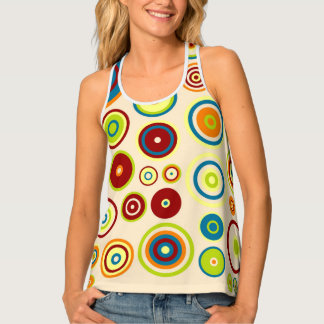 Retro Ripple Tank Top