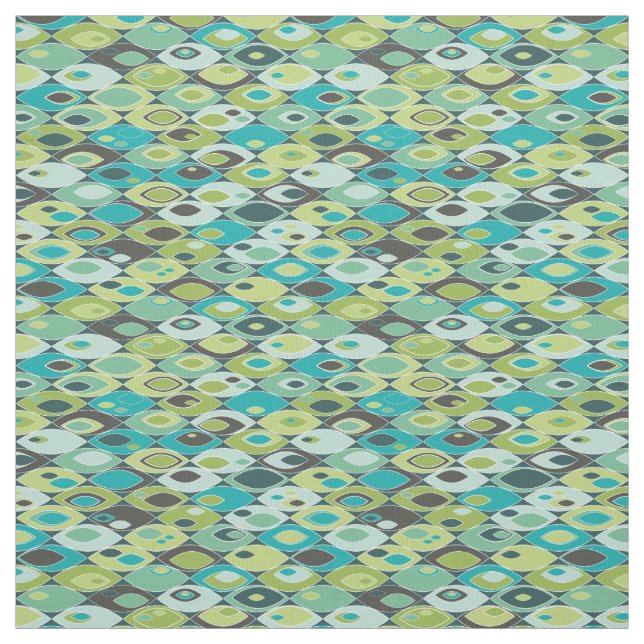Retro Ripples Fabric (Swatch)