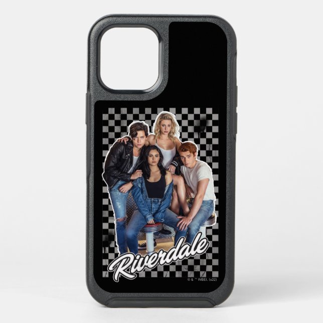 Retro Riverdale Group Graphic Otterbox iPhone Case (Back)