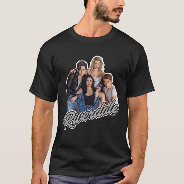 Retro Riverdale Group Graphic T-Shirt (Front)