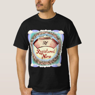 Retro RN Nurse Cap T-Shirt