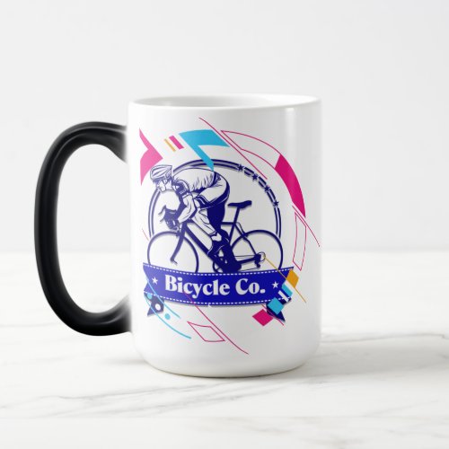 Retro Road Bike Racer  Color Morph Mug