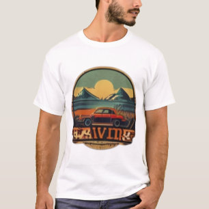 "Retro Road Trip T-Shirt – Vintage Car Adventure G