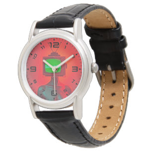 Retro Robo-Glow Watch