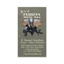 Retro Robot Business Card