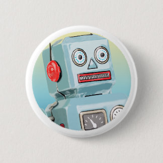 Retro Robot Button