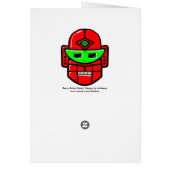 Retro Robot Head Cards (Back)